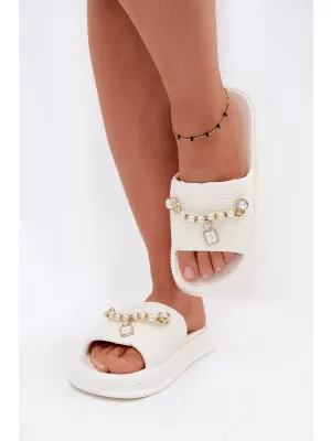 Dámské pantofle BOTO 56160 WHITE