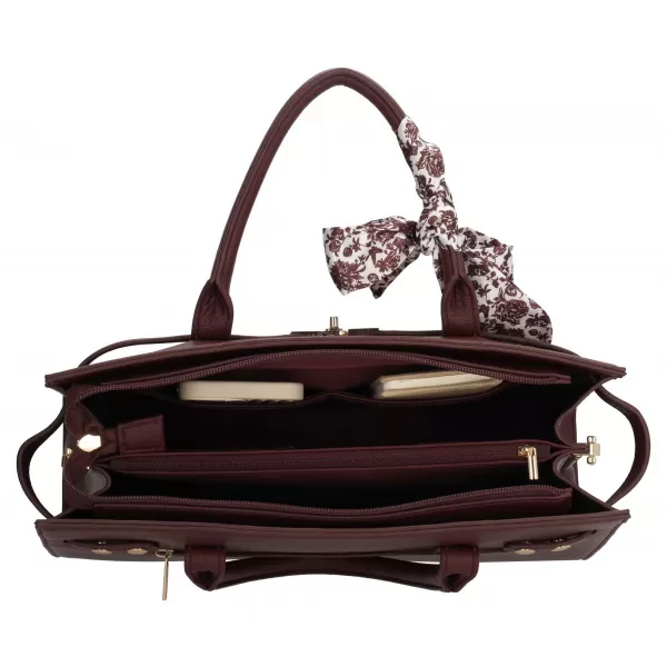  Shopper taška Charm London The Hamptons W01592 Bordeaux red BORDEAUX RED 