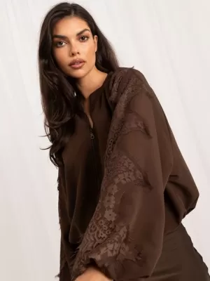 Dámská bunda ITALY MODA MI-KR-3537.74 BROWN