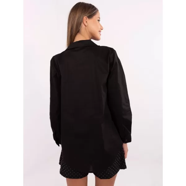  Dámská košile ITALY MODA DHJ-KS-20132.04P NOIRE 