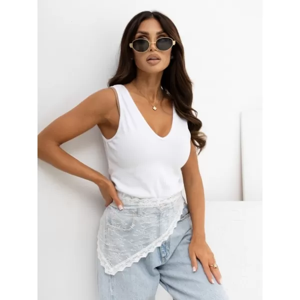  Dámský top RUE PARIS RV-TP-A1438.29 WHITE 