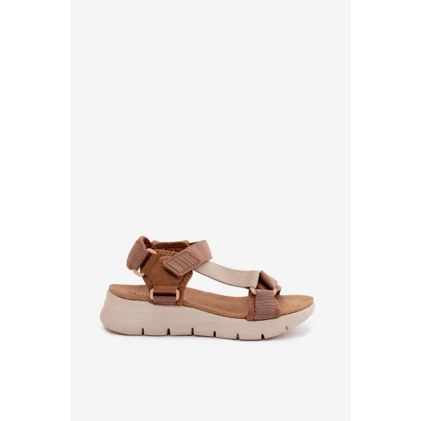  Dámské sandály ARTIKER 58C1231 BROWN/BEIGE 