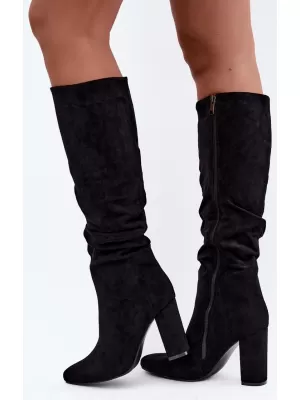 Dámské kozačky BOTO 52230 BLACK
