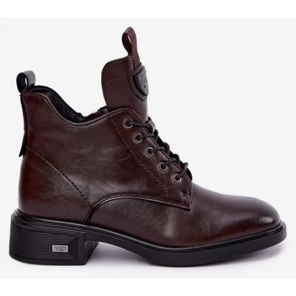  Dámské boty VINCEZA 133145 LEATHER BROWN 