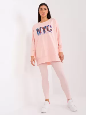 Dámský set MY RED LIPS EM-KMPL-830.32P BRIGHT PINK
