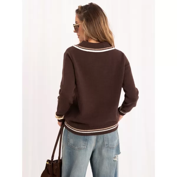  Dámský svetr FACTORY PRICE PM-SW-J02.16 BROWN 
