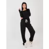 Dámské kalhoty ITALY MODA MI-SP-P6845.68 BLACK