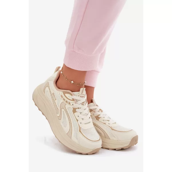  Dámské tenisky BIG STAR SHOES TT274326 BEIGE 