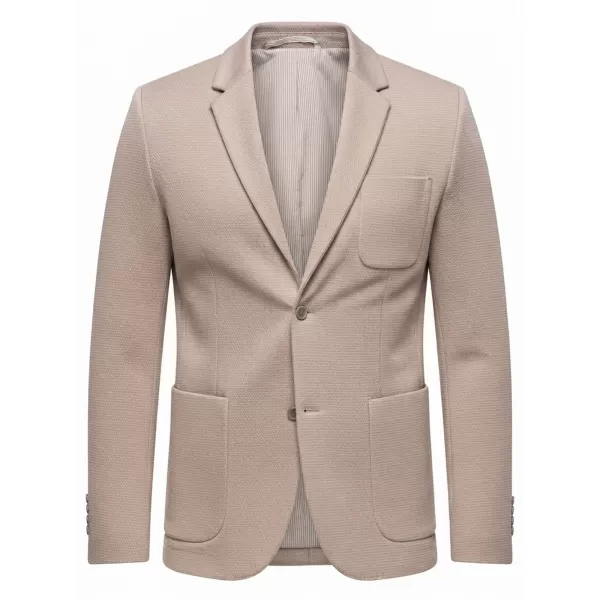  Pánské sako OMBRE M171 DARK BEIGE 
