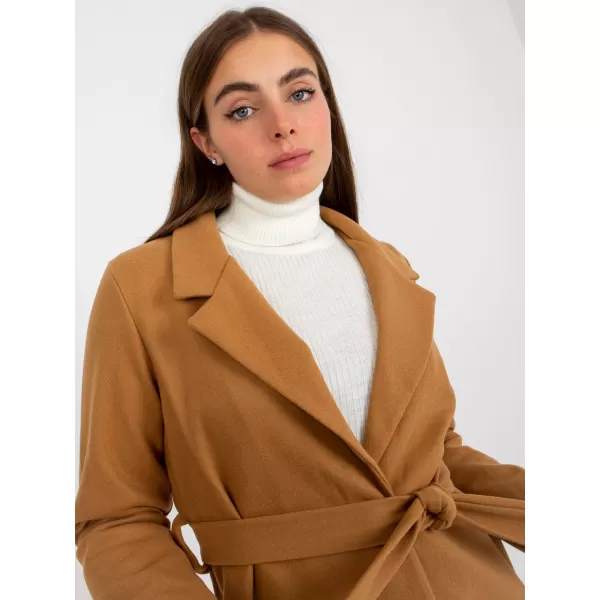  Dámský kabát OCH BELLA TW-PL-BI-5312.32 CAMEL 
