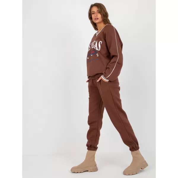  Dámský set EX MODA EM-KMPL-769.19X DARK BROWN 