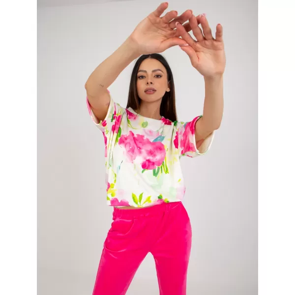  Dámský set RUE PARIS WN-KMPL-8192.32 WHITE-PINK 