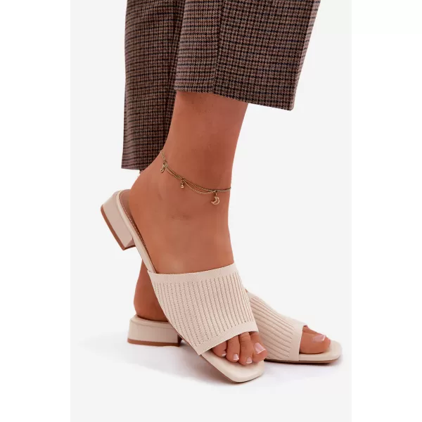  Dámské pantofle BOTO 2266 BEIGE 