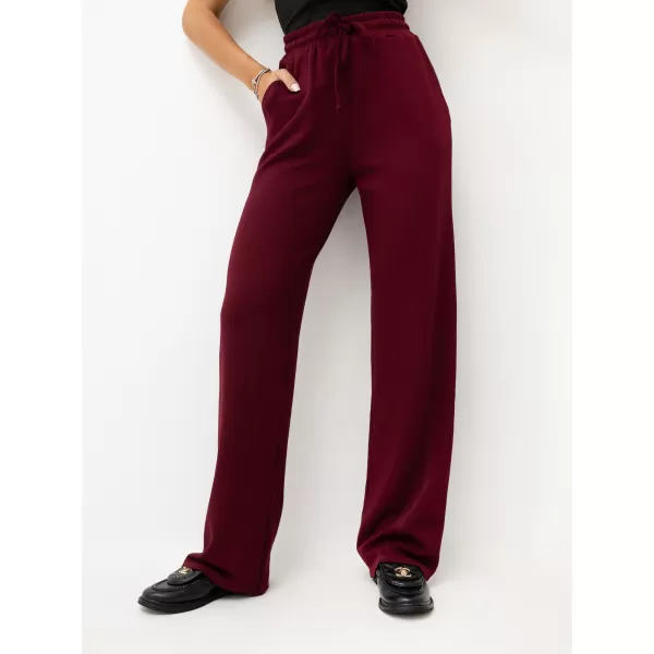  Dámské tepláky LAKERTA LK-SP-510234.95 BURGUNDY 