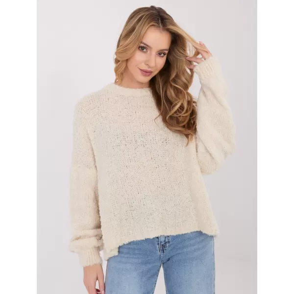  Dámský svetr FACTORY PRICE CH-SW-72610.62 LIGHT BEIGE 