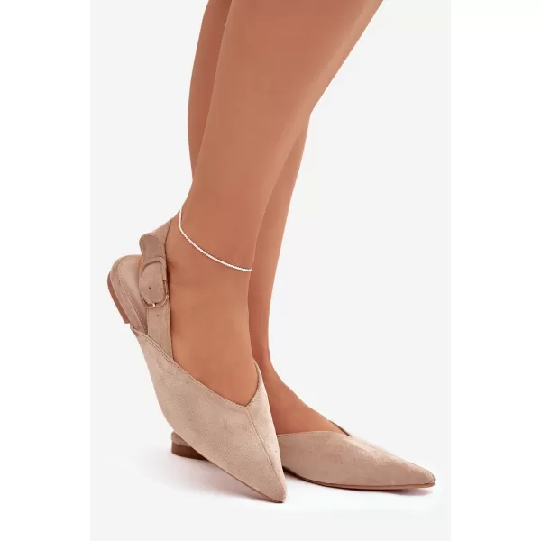  Dámské baleríny BOTO 9755 KHAKI 