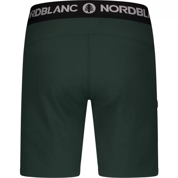  Dámské kraťasy NORDBLANC RILL NBSPL8354 TMAVĚ ZELENÁ 