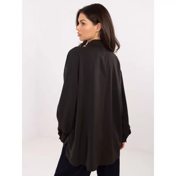  Dámská halenka FACTORY PRICE IT-BZ-28995.25 DARK BROWN 