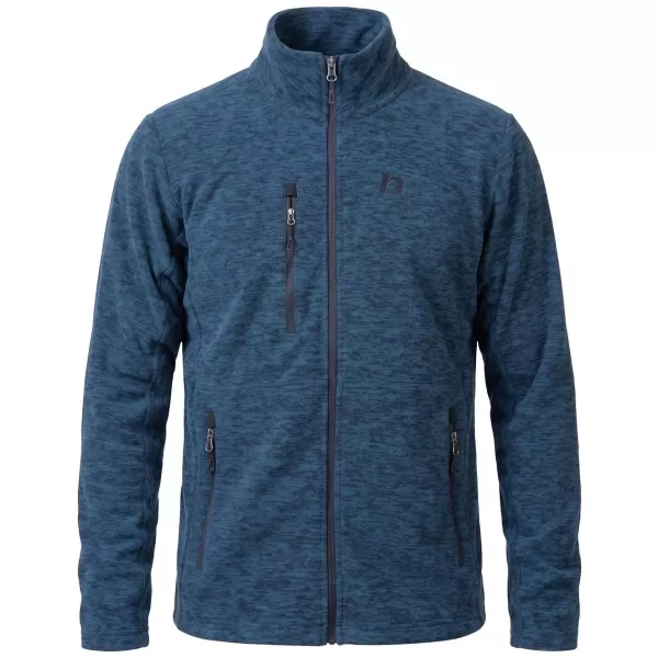  Pánská mikina HANNAH WILLIS DARK DENIM MEL 