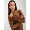 Dámská halenka RUE PARIS RP-BZ-8181.45P BROWN