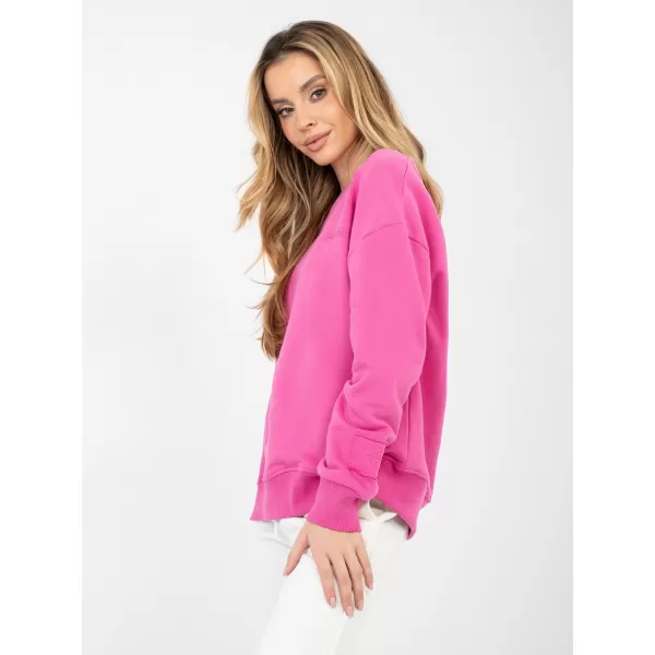  Dámská mikina FACTORY PRICE NS-BL-NS2567.03 DARK PINK 