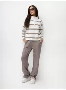 Dámské tepláky LAKERTA LK-SP-510234.95 DARK BEIGE