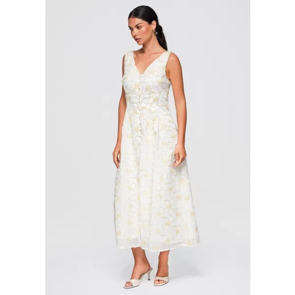  Dámské šaty OMBRE OW-DLR-E0015 WHITE 