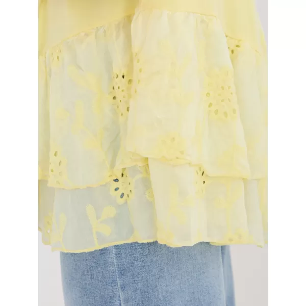 Dámská halenka ITALY MODA IT-BZ-81870.18 BRIGHT YELLOW 