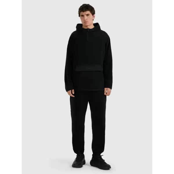  Pánská mikina 4F 4FWAW25TSWSM1947 DEEP BLACK 