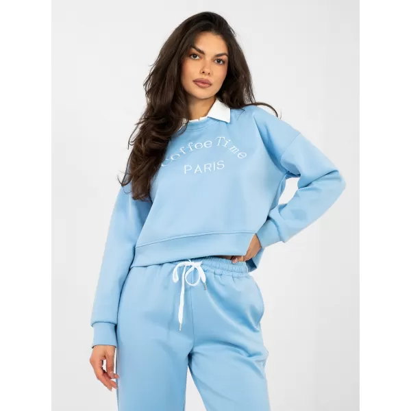  Dámská tepláková souprava ITALY MODA IT-KMPL-22212.36 LIGHT BLUE 