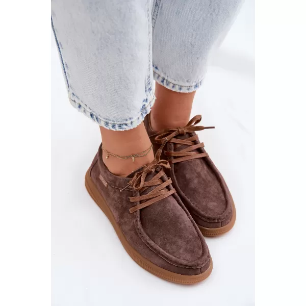  Dámské polobotky VINCEZA 95391 BROWN 