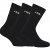 Ponožky FILA F9575 SOCKS 3-PACK ČERNÁ