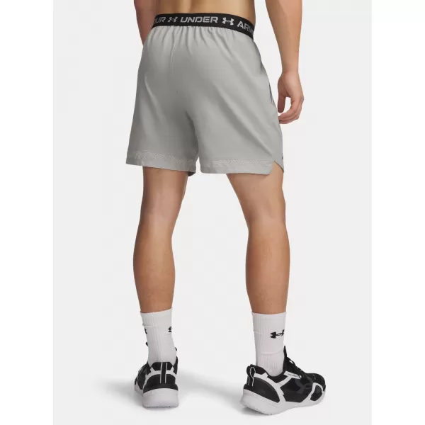  Pánské kraťasy UNDER ARMOUR VANISH WOVEN 6IN SHORTS 1373718-069 ŠEDÁ 