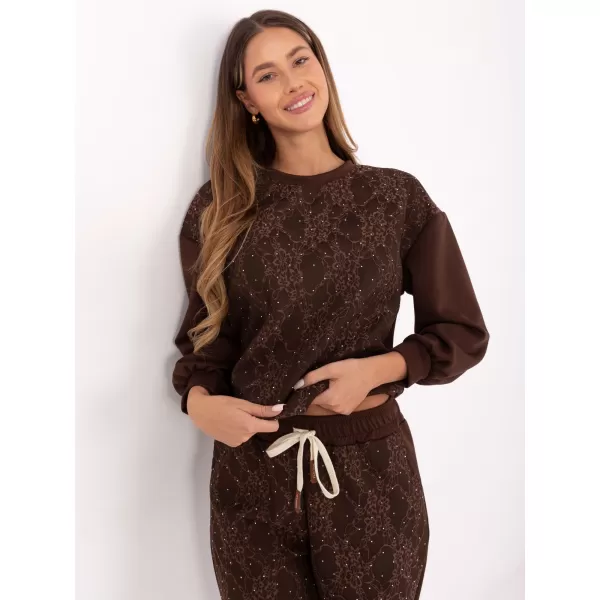  Dámský set ITALY MODA IT-KMPL-9850.14P BROWN 