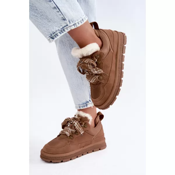  Dámské sněhule GOE UU2N4922 CAMEL 