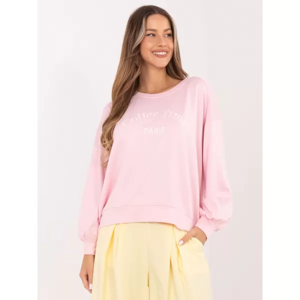  Dámská mikina RUE PARIS RV-BL-A1220.11 BRIGHT PINK 