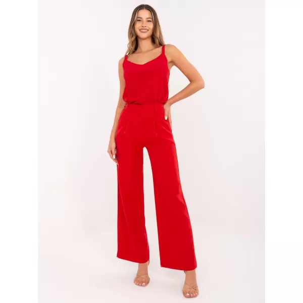  Dámské kalhoty ITALY MODA DHJ-SP-15679-1.35X RED 