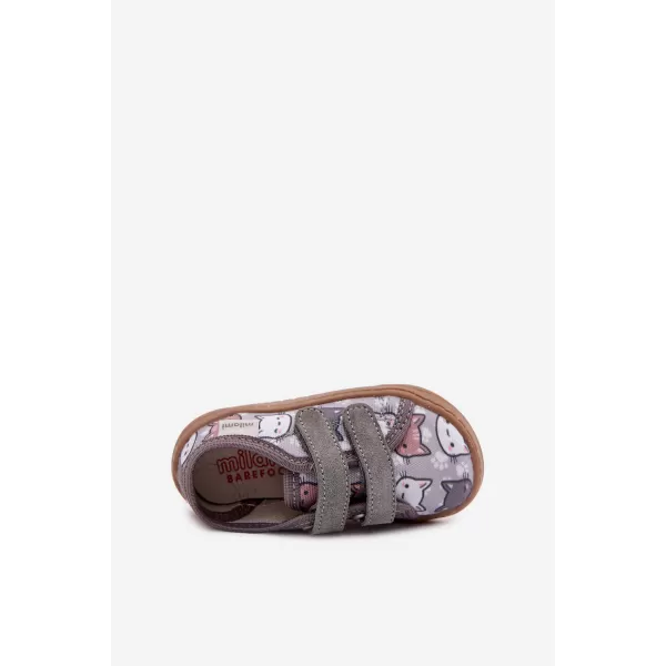  Dětské bačkory MILAMI BF3/BR-34 GREY 
