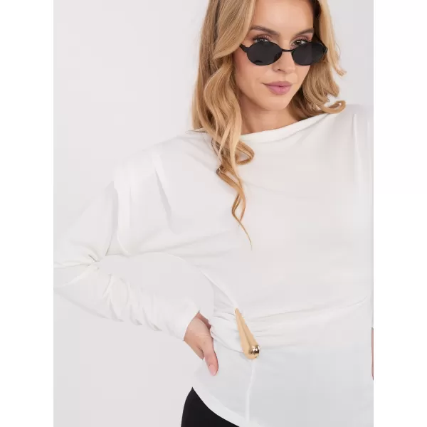  Dámská halenka ITALY MODA IT-BZ-21898.12 ECRU 