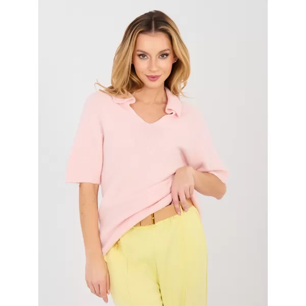  Dámský svetr ITALY MODA MI-SW-0120.16 BRIGHT PINK 