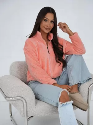 Dámská mikina FACTORY PRICE CS-BL-BT1033.04 PEACH