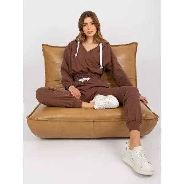  Dámský set EX MODA EM-KMPL-747.06P BROWN 