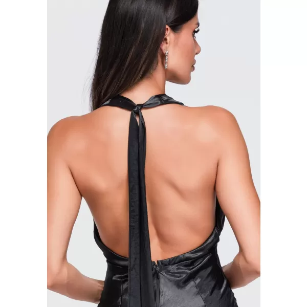  Dámské šaty LARICA LA-OM-DLR428 BLACK 