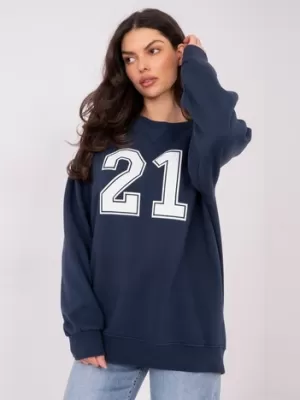 Dámská mikina FACTORY PRICE WT-BL-A1063.64 NAVY