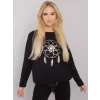 Dámská halenka RUE PARIS RV-BZ-7200.30P NOIRE