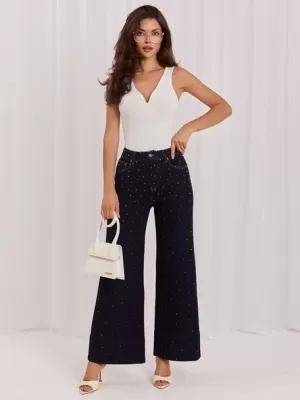 Dámské džíny ITALY MODA IR-SP-K877-1.14 NAVY