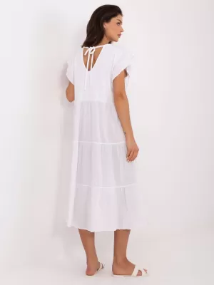 Dámské šaty OCH BELLA TW-SK-BI-6-2172.96 WHITE