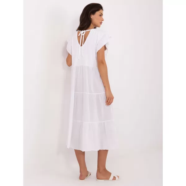  Dámské šaty OCH BELLA TW-SK-BI-6-2172.96 WHITE 