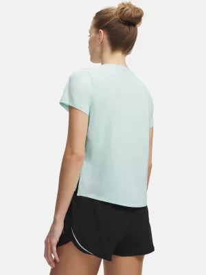 Dámské triko UNDER ARMOUR VELOCITI PRO SHORTSLEEVE 6009536-703 ZELENÁ