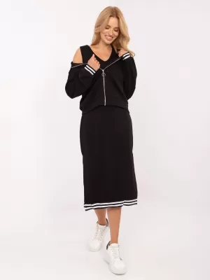 Dámský set RUE PARIS IT-KMPL-9719.64 NOIRE